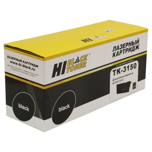 Картридж Hi-Black HB-TK-3150, 14500 стр, черный tc k3150 тонер картридж t2 для kyocera ecosys m3040idn m3540idn 14 500 стр с чипом