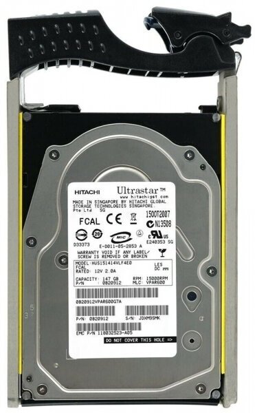 Жесткий диск EMC 005048855 146Gb Fibre Channel 3,5" HDD