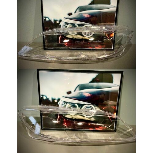 Стекла для фар для Mazda 6 GG 2002-2008 (комплект)