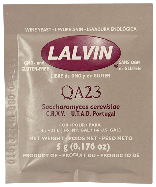 Винные дрожжи Lalvin "QA23", 5 г