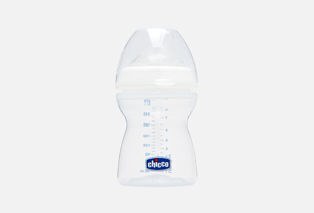 Бутылочка 2+ месяцев и силиконовая соска с наклоном и флексорами Natural Feeling