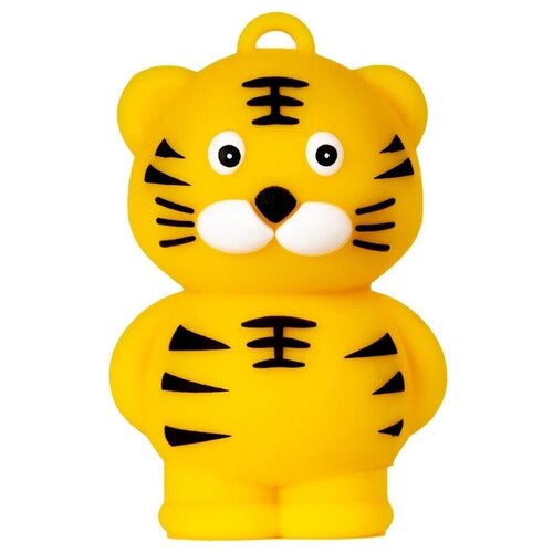 Флешка SmartBuy Wild Series Tiger 32 ГБ, 1 шт., желтый память flash usb 16 gb smart buy wild series матрешка sb16gbdoll