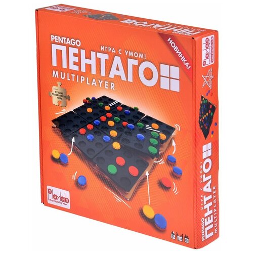 Playlab. Настольная игра Pentago. Пентаго Мультиплеер игра с умом арт. M7026 настольная игра playlab пентаго третье измерение