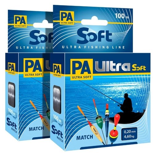 фото Леска pa ultra soft match aqua