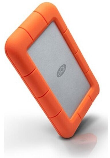 Внешний жесткий диск LACIE Rugged Mini , 1Тб, оранжевый - фото №7