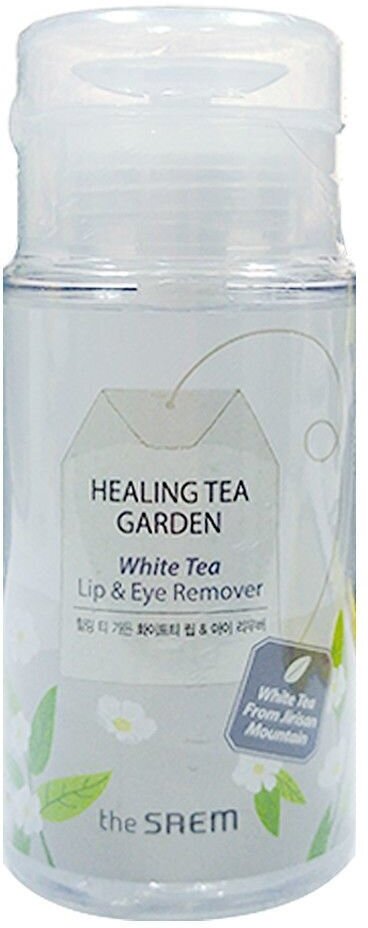 Средство для снятия макияжа с глаз и губ, 150 мл | THE SAEM Healing Tea Garden White Tea Lip & Eye Remover