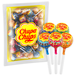 Карамель Chupa Chups Фруктовая с соком + кола, 504 г - изображение