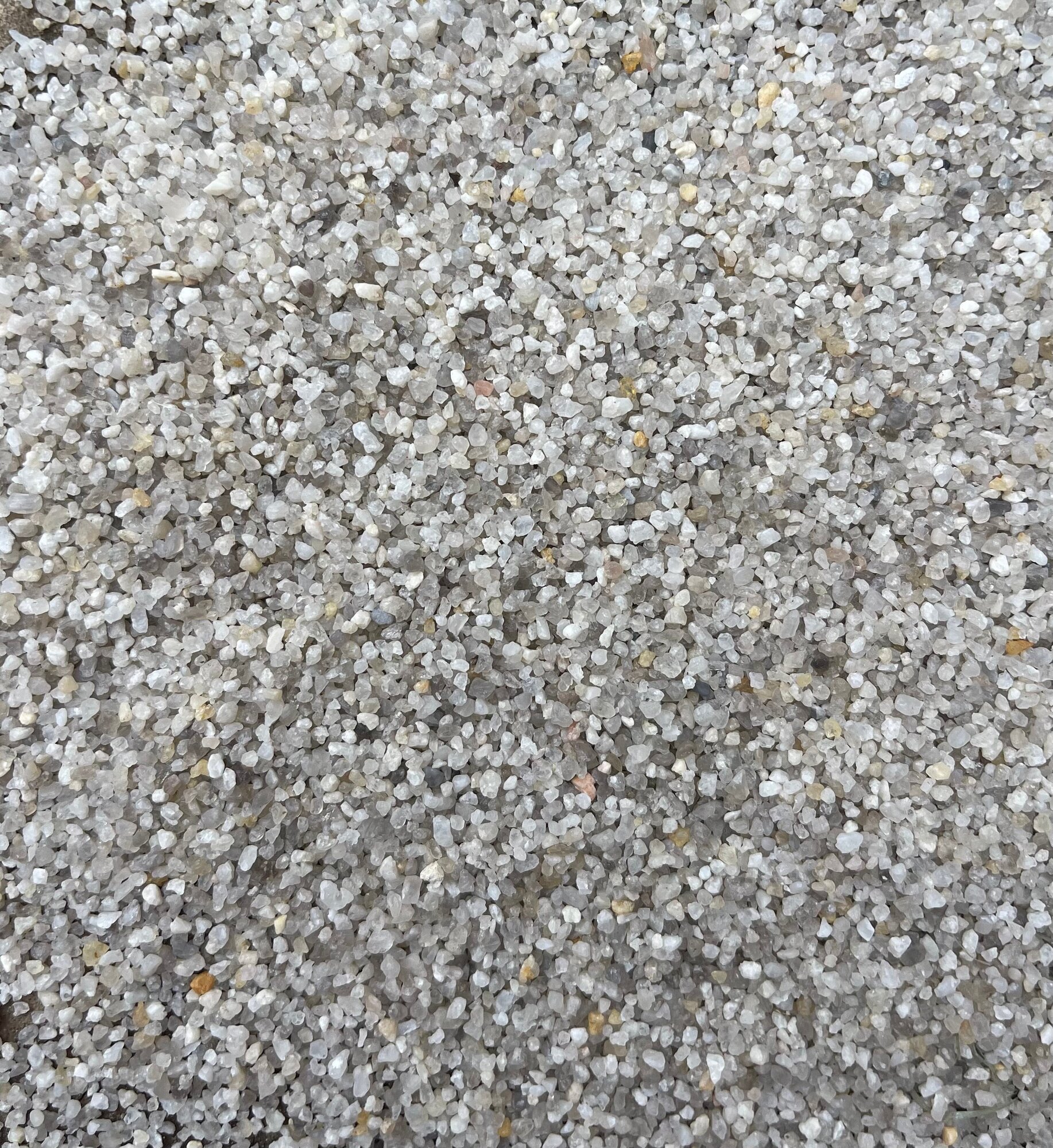 Кварцевый песок 0,8-2мм для аквариума/ 5кг/Серый - фотография № 6