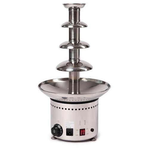 Шоколадный фонтан профессиональный Amberly Gourmet ANT-8060, 60 см, 4 яруса
