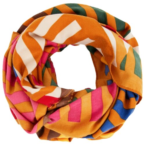 фото Шарф женский finn flare, цвет: горчичный a20-11405_409, размер: единый