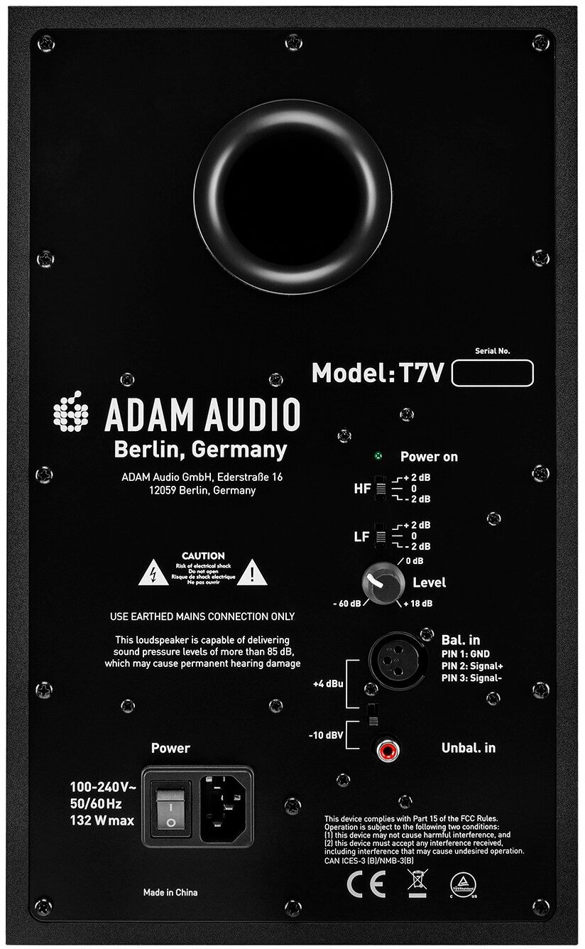 ADAM AUDIO T7V активный студийный монитор