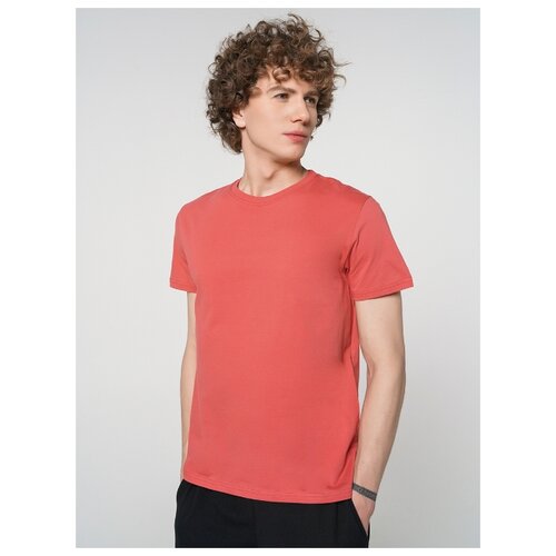фото Футболка твое 62754 размер l, коралловый