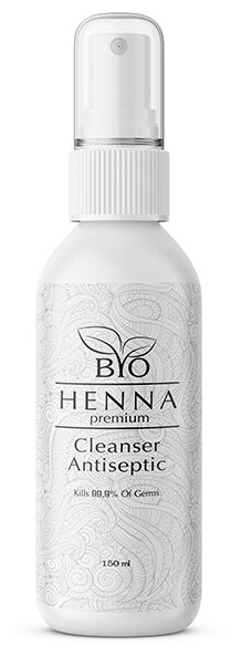 Bio Henna Спрей для рук Premium Антисептический, 150 мл