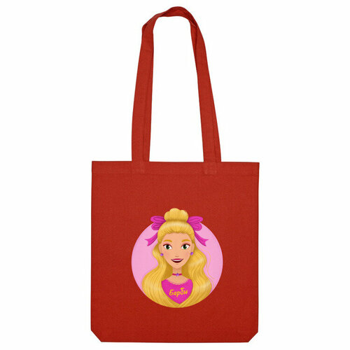 фото Сумка шоппер us basic, красный