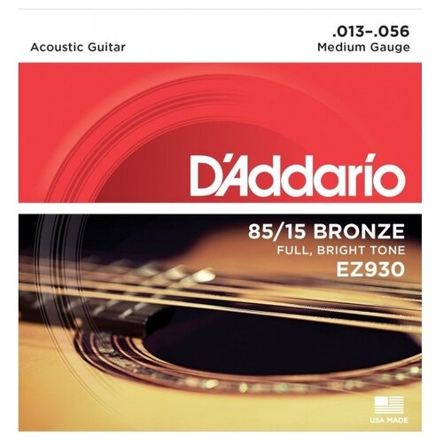 фото D'addario ez930 струны для акустической гитары