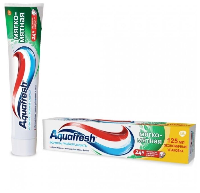 Зубная паста Aquafresh, 125 мл