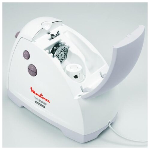 Мясорубка Moulinex HV8 ME6201, белый/светло-серый