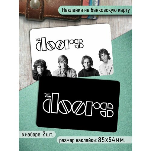 Наклейки на банковскую карту The Doors Стикеры музыка 1 220₽