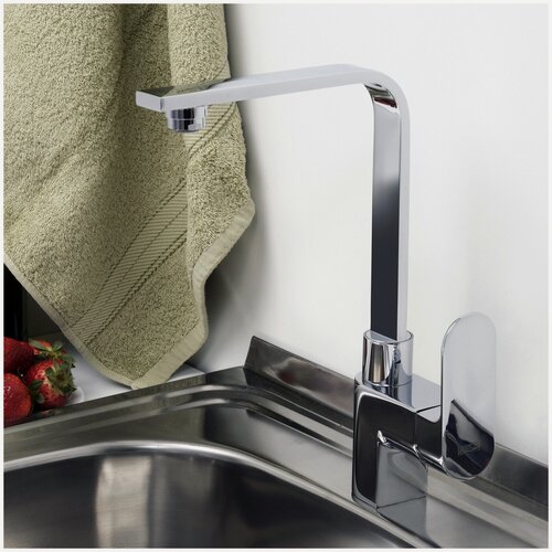 Изображение товара Смеситель для кухни 5807 WasserKRAFT цвет хром, материал латунь