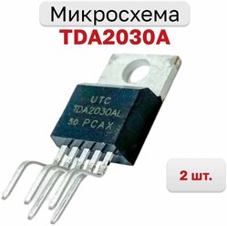 Усилитель звука TDA2030A (TDA2030AL-TB5-T), 2 шт.