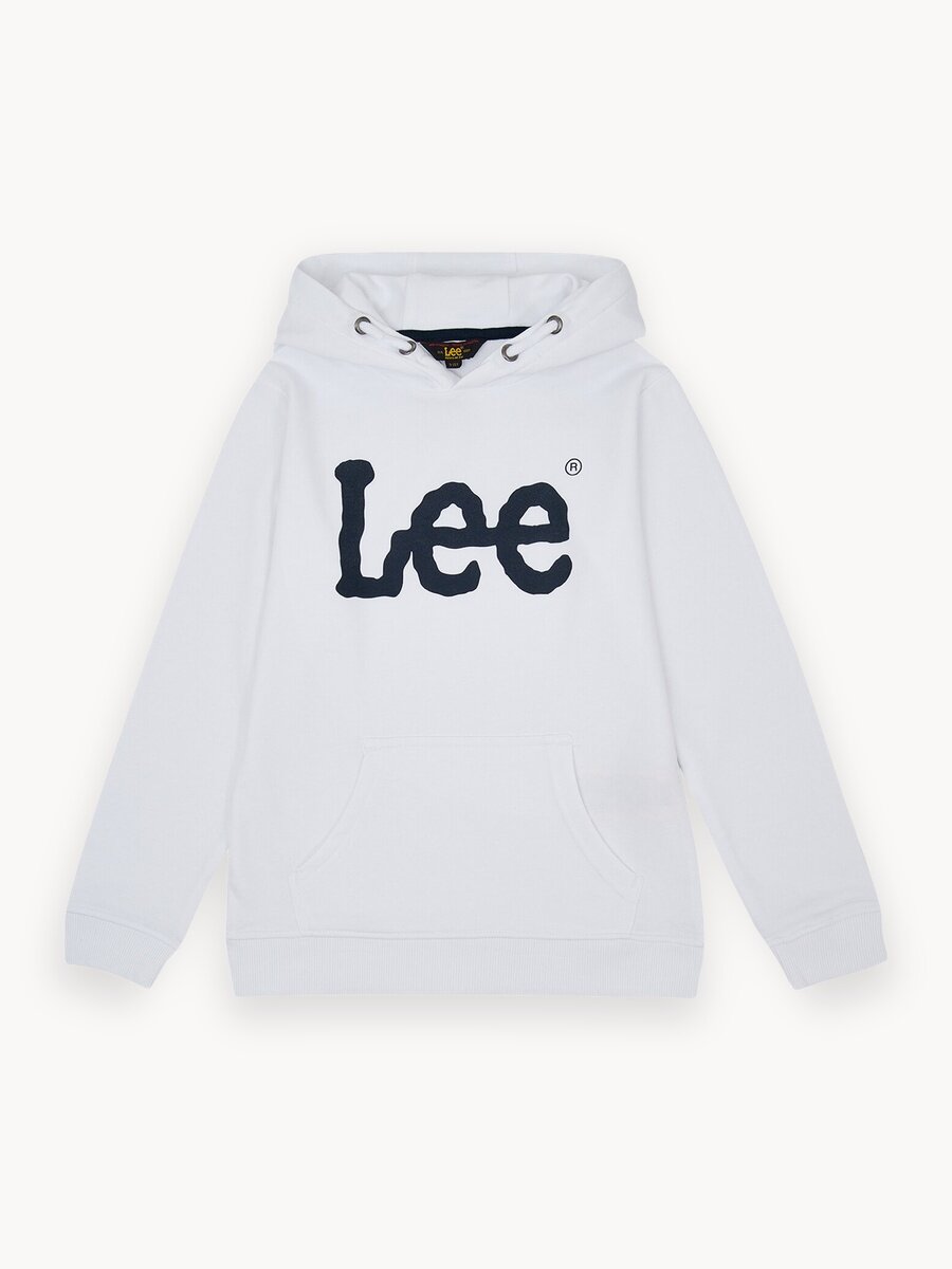 Худи Lee, размер 12-13 лет, белый,