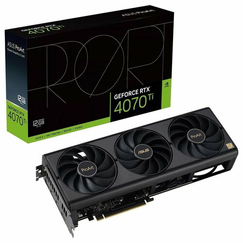 Видеокарта ASUS PROART-RTX4070TI-12G/RTX4070TI, HDMI*1, DP*3,12G, D6X