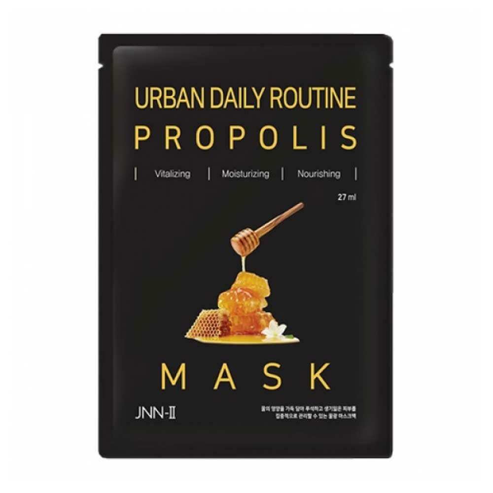 Маска тканевая с прополисом JNN-II Urban Daily Routine Propolis Mask 27мл Jungnani - фото №3