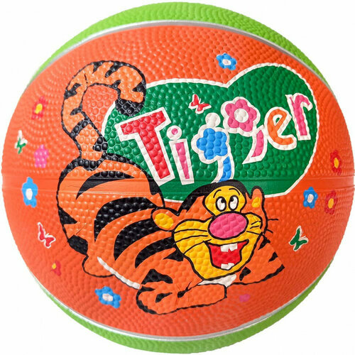 Мяч баскетбольный №3, B32220-7 (зелено/оранжевый)