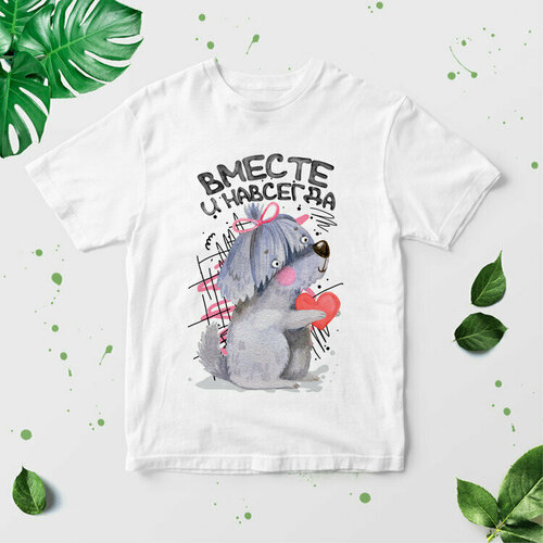 фото Футболка, размер xs, белый нет бренда