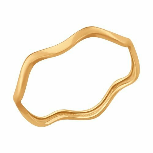 Кольцо Яхонт, золото, 585 проба, размер 16