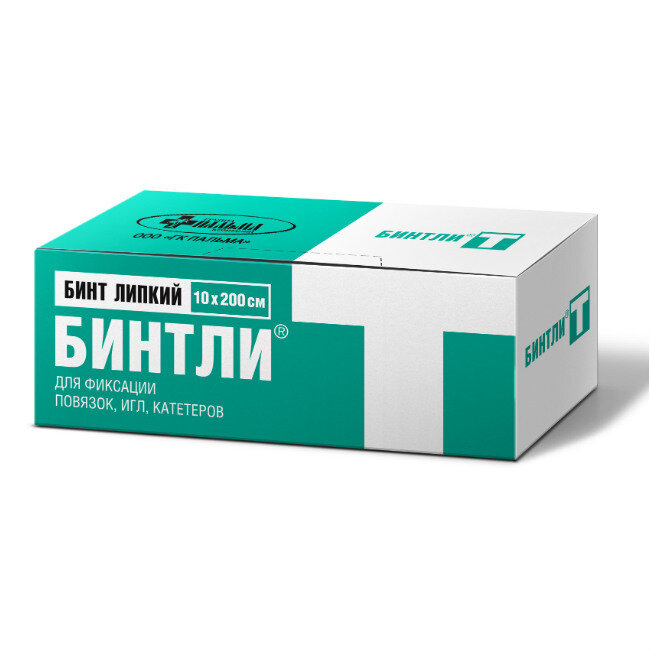 Бинтли-Т 10 см х 2 м (рулон в коробочке)