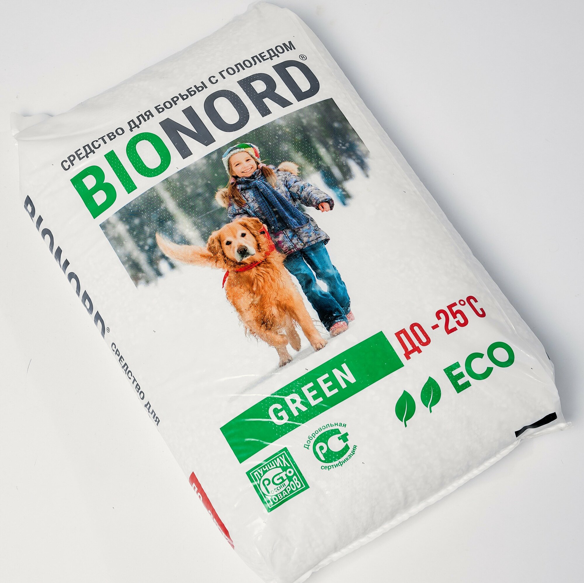 Противогололедный реагент Bionord Green 23 кг