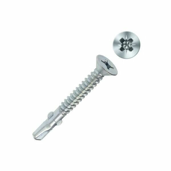 Саморез дерево/металл потайн. flugel 4.8х38 ц ph 2 (упак 1000 шт)