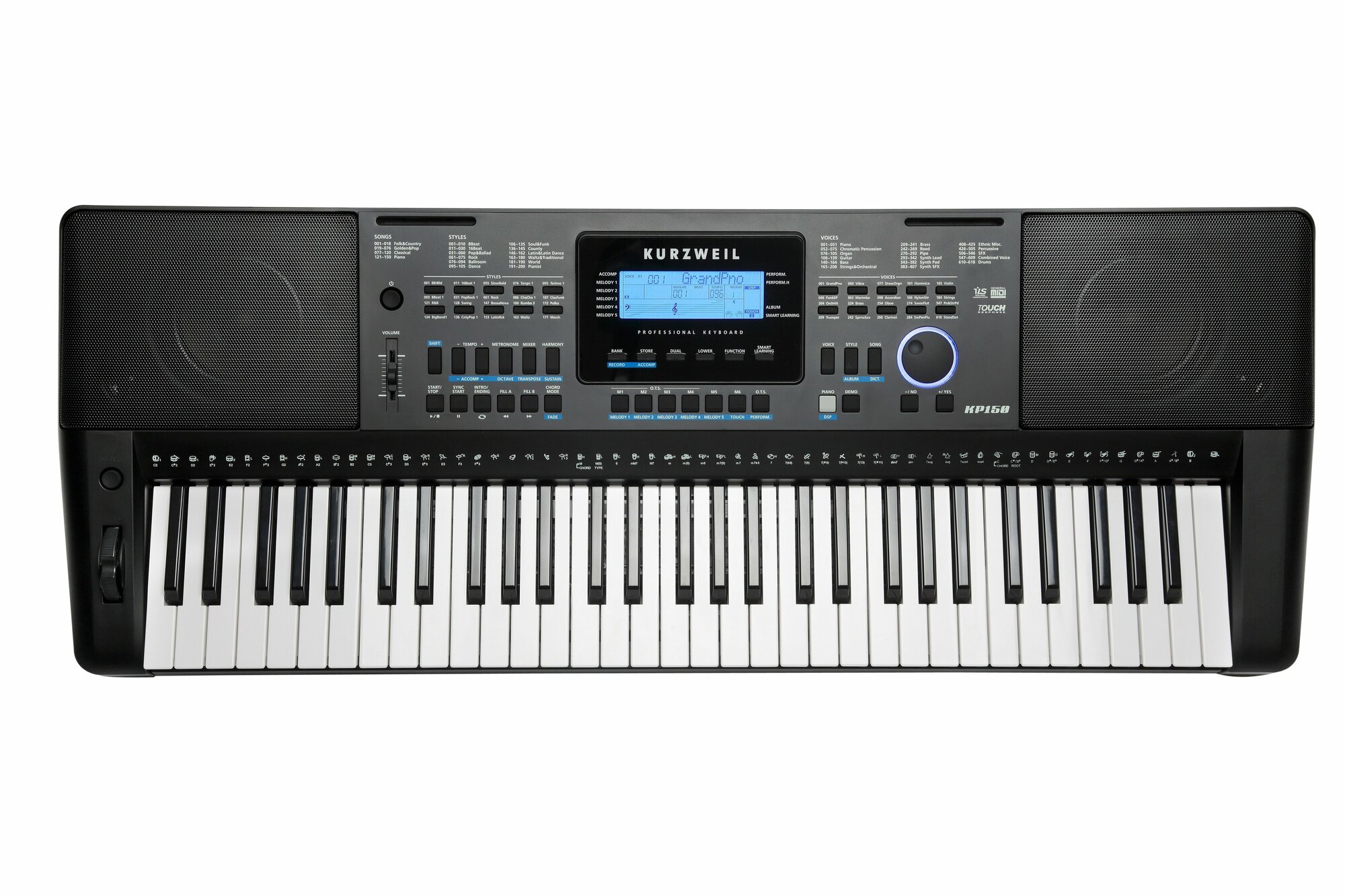 Kurzweil KP150 LB - Синтезатор, 61, с автоаккомпанементом