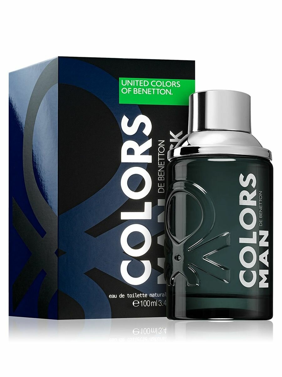 Benetton Colors Man Black туалетная вода 100мл