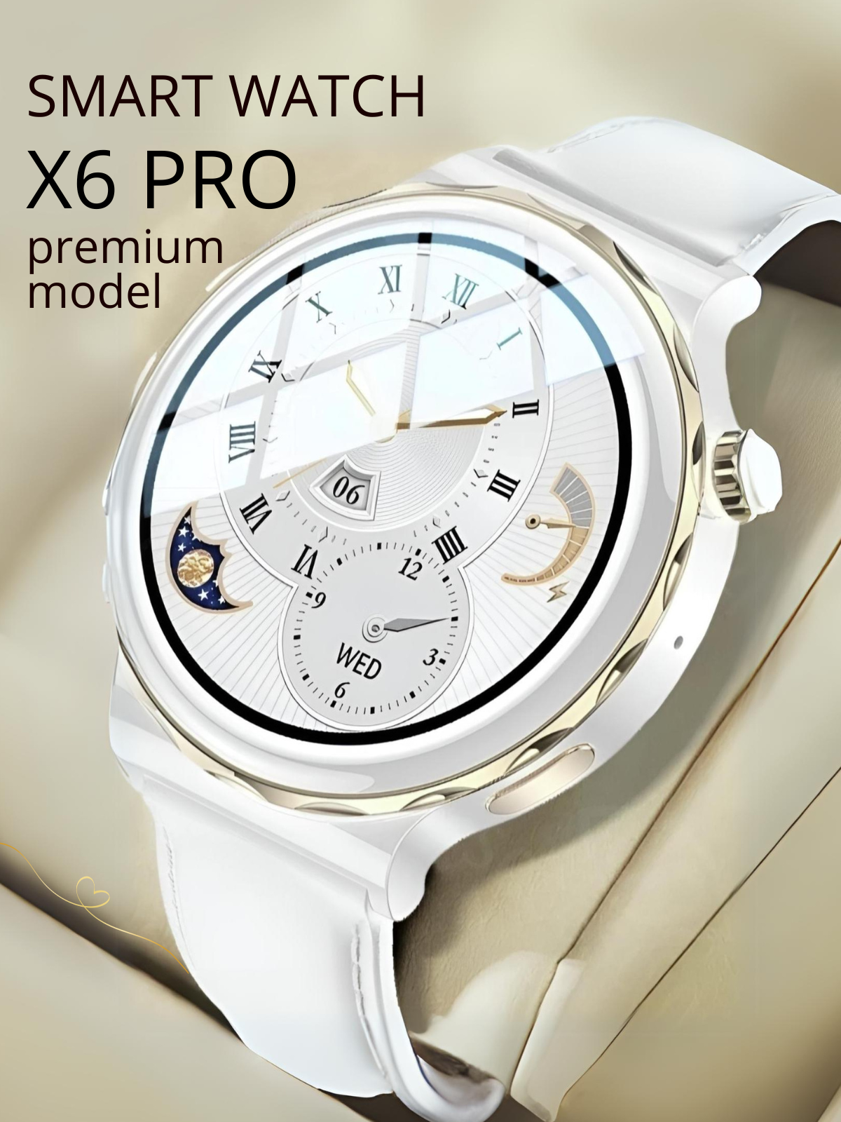 Умные часы с фитнес браслетом Smart Watch 6 Pro