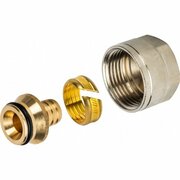 Евроконус Stout 16х2,2x1/2" для труб из сшитого полиэтилена