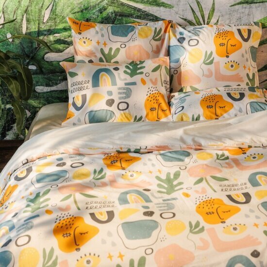 Двуспальный комплект постельного белья Волшебная Ночь Trendy с наволочками 70х70