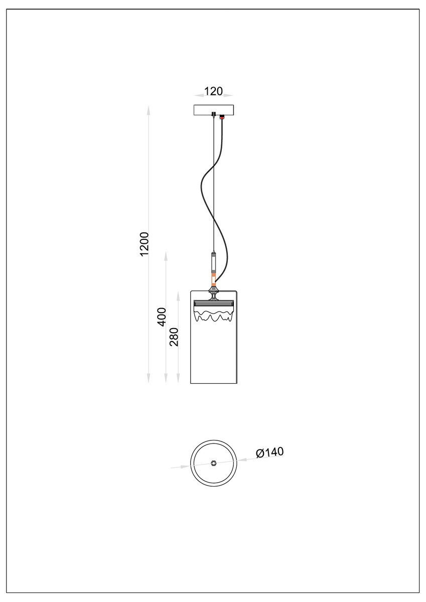 Подвесной светильник Arte Lamp IDILLIO A2306SP-6GO - фото №3