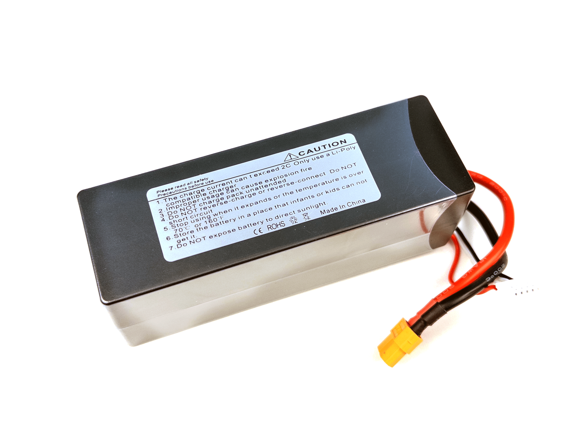 Аккумулятор Li-po B&C 5000 MAH 14.8v (4s) 50C, XT60, Hard case — фото 1
