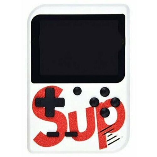 Портативная игровая приставка SUP GAME BOX PLUS 400 в 1 8 bit White