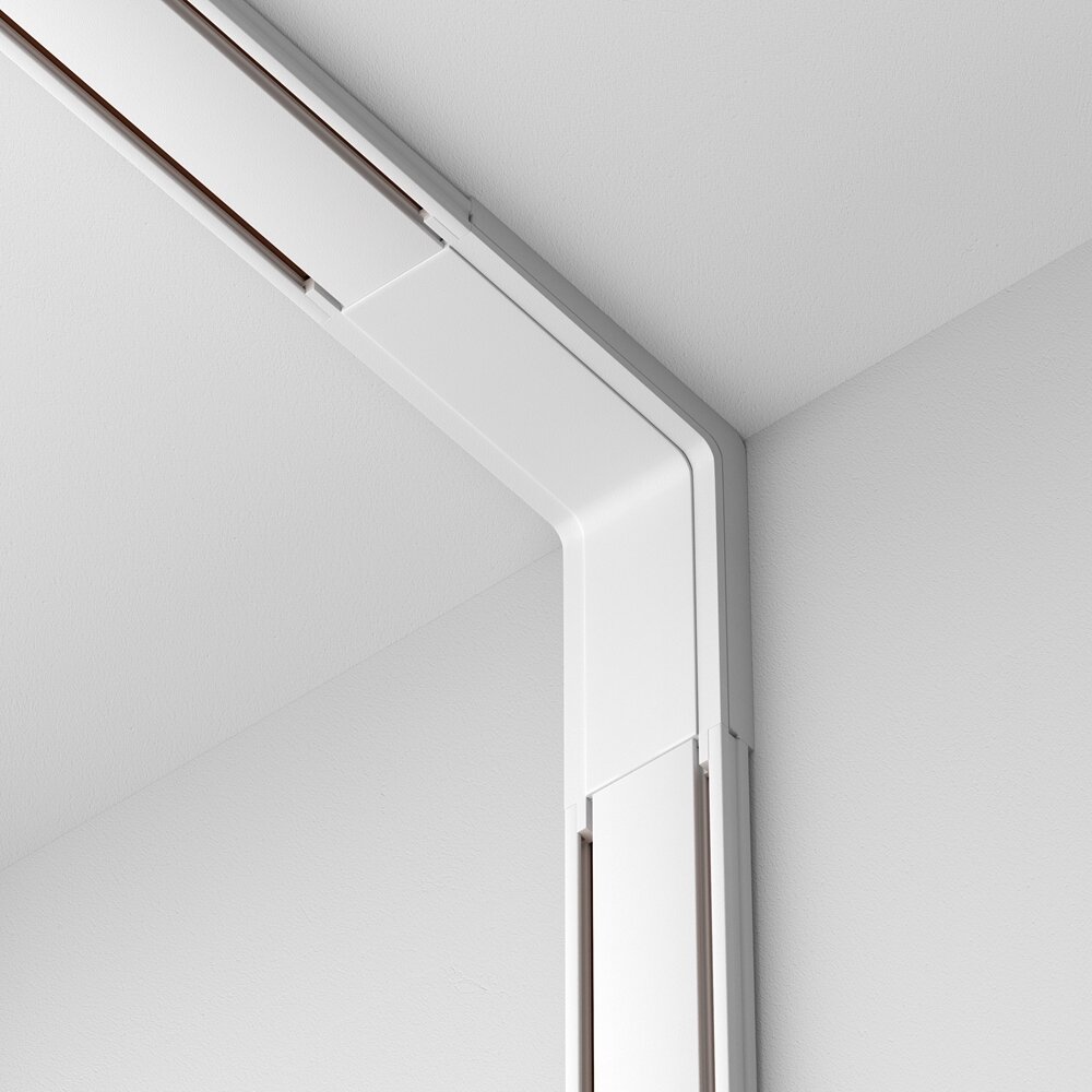 Конектор питания угловой Radity белый, TRA084CL-11W Technical - фото №10