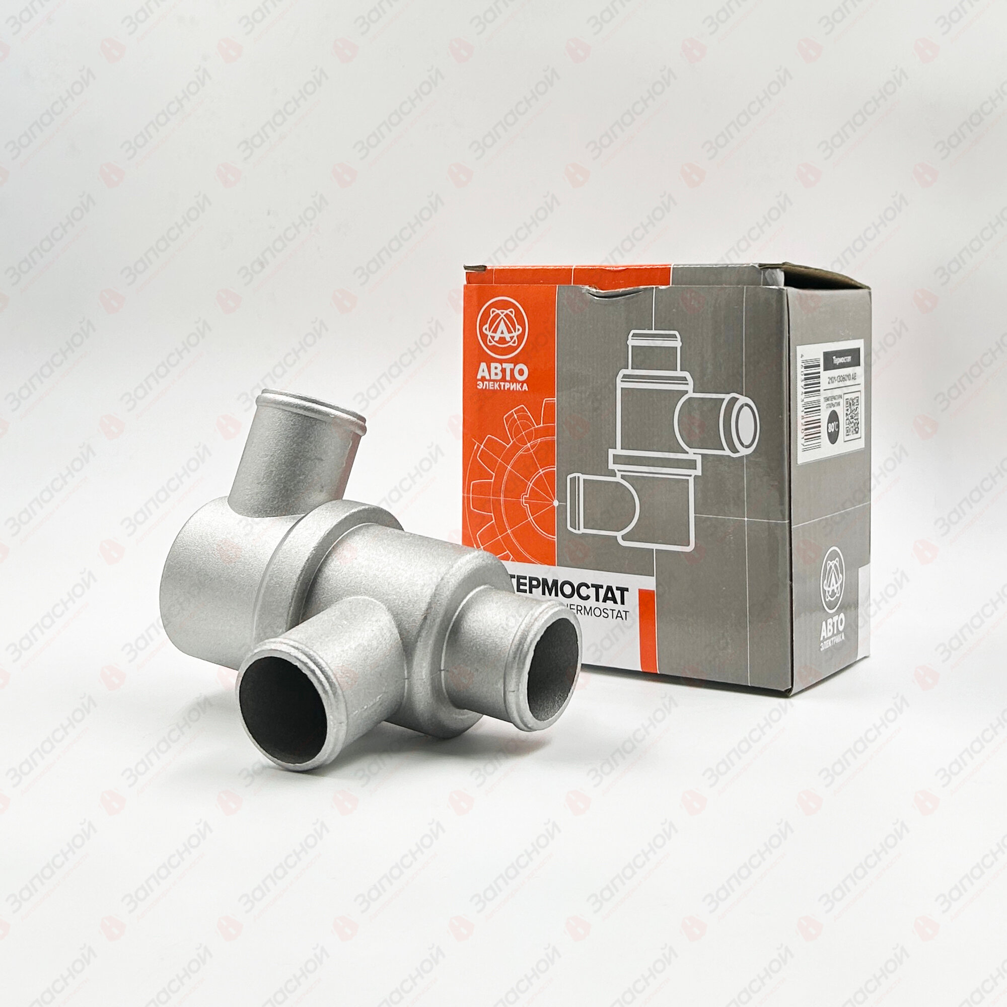 фото Термостат в сборе для ВАЗ 2101-2107, Нива 21213, 21214 80C (АЕ)