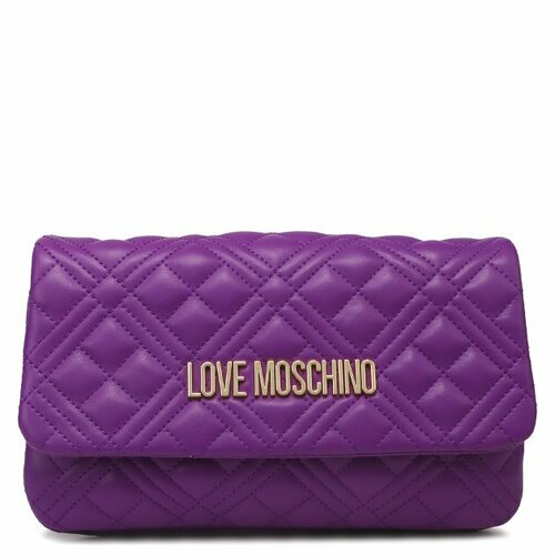 Сумка клатч LOVE MOSCHINO, фиолетовый