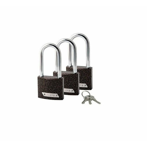 Замки навесные Avers PD-01-63-L-Blister (3Locks+3Keys)