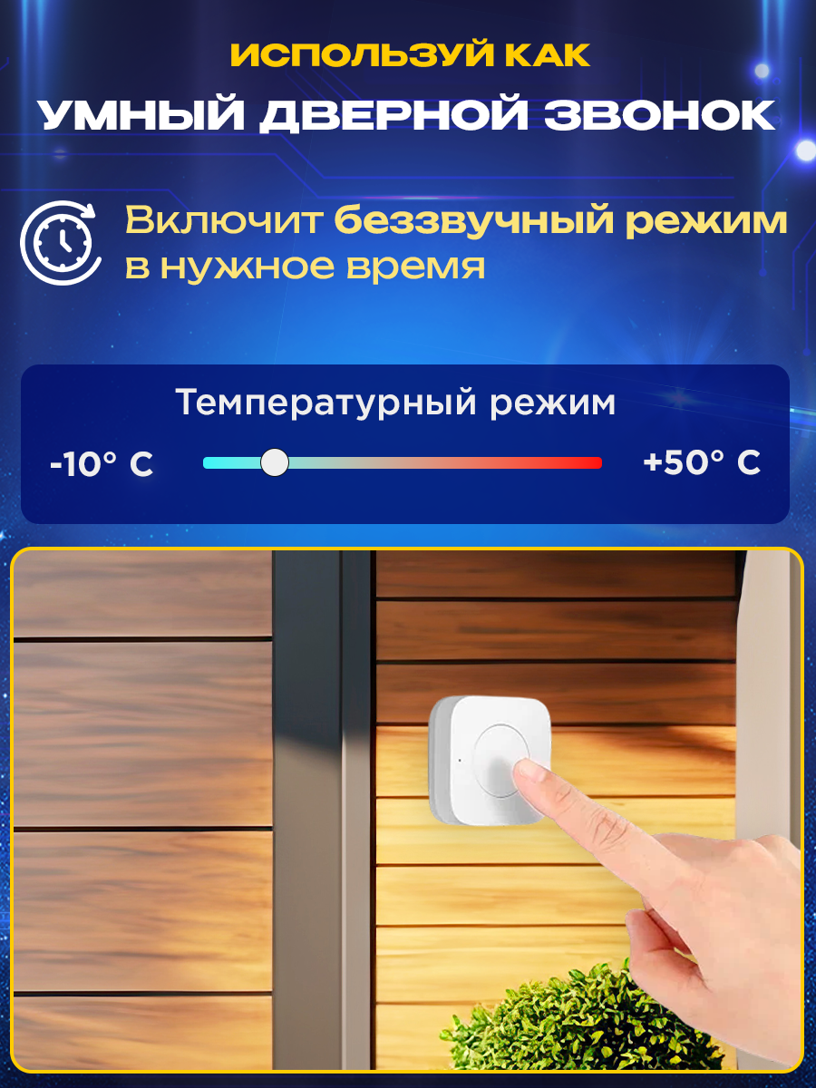 Кнопочный выключатель (кнопка) Aqara Wireless Mini Switch WXKG11LM, белый — фото 1