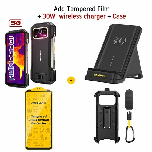 Смартфон Ulefone Armor 27T Pro 24256ГБ global Add Film Case WCS01 EU Plug Ulefone Armor 27T Pro Смартфон 24ГБ 256ГБ global Новый 01072024 4525000₽