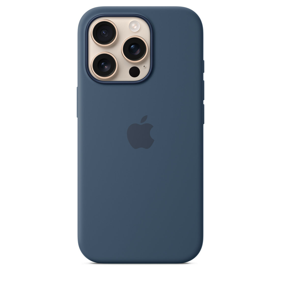 Чехол iPhone 16 Pro Silicone Case with MagSafe - Denim