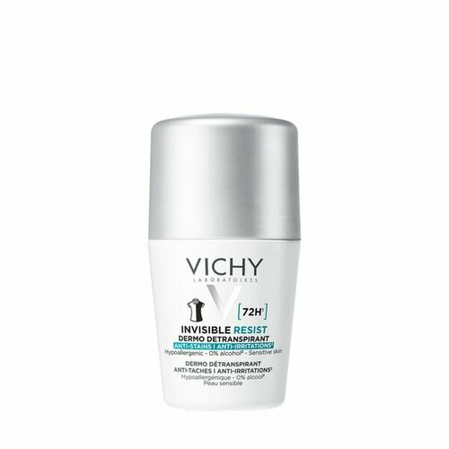 Дезодорант антиперспирант шариковый Invisible VichyВиши ролик 50мл 1536₽