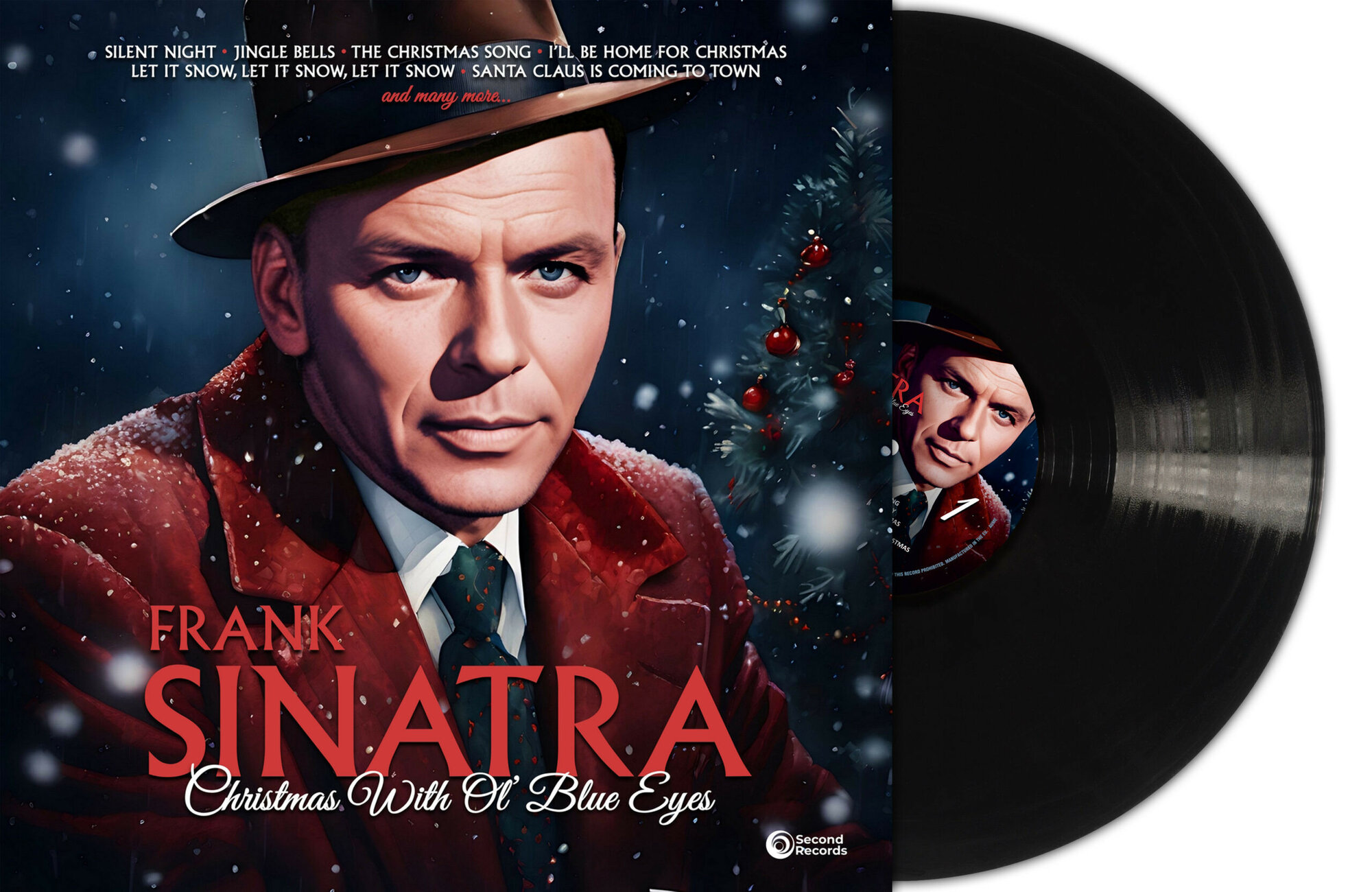 Frank Sinatra – Christmas With Ol’ Blue Eyes (LP)